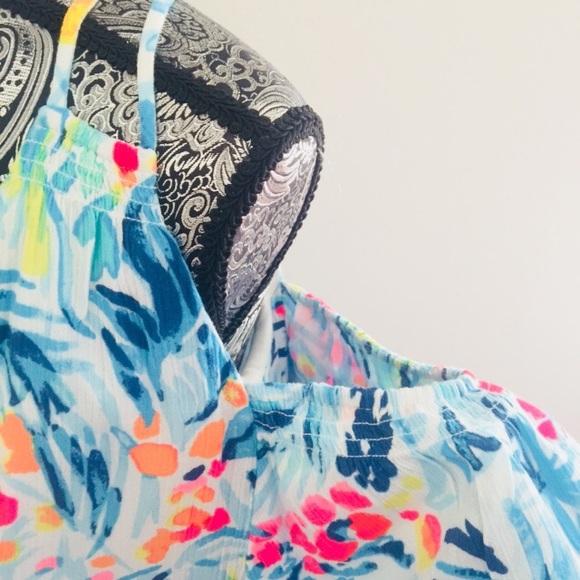 🎉SOLD🎉 LILLY PULITZER Off the Shoulder dress! - Picture 4 of 8